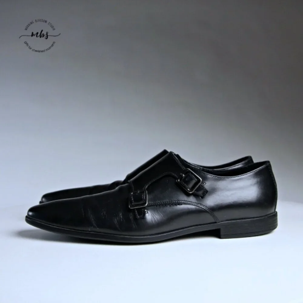 The‎ Rail Leather Cap Toe Derbys Black Men 11.5